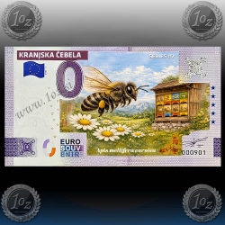 0 EVRO SLOVENIJA (KRANJSKA ČEBELA) UNC